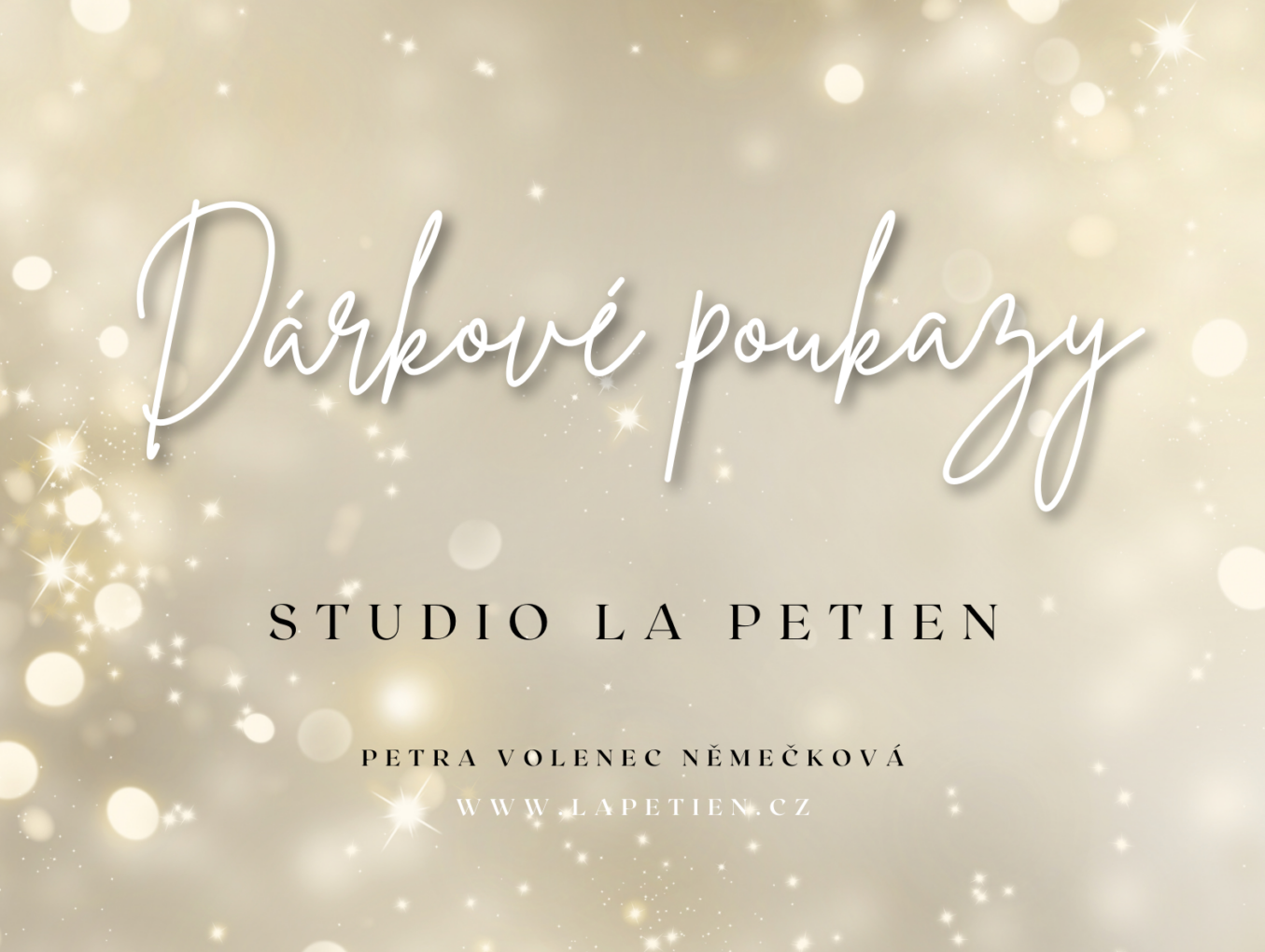 Dárkové poukazy