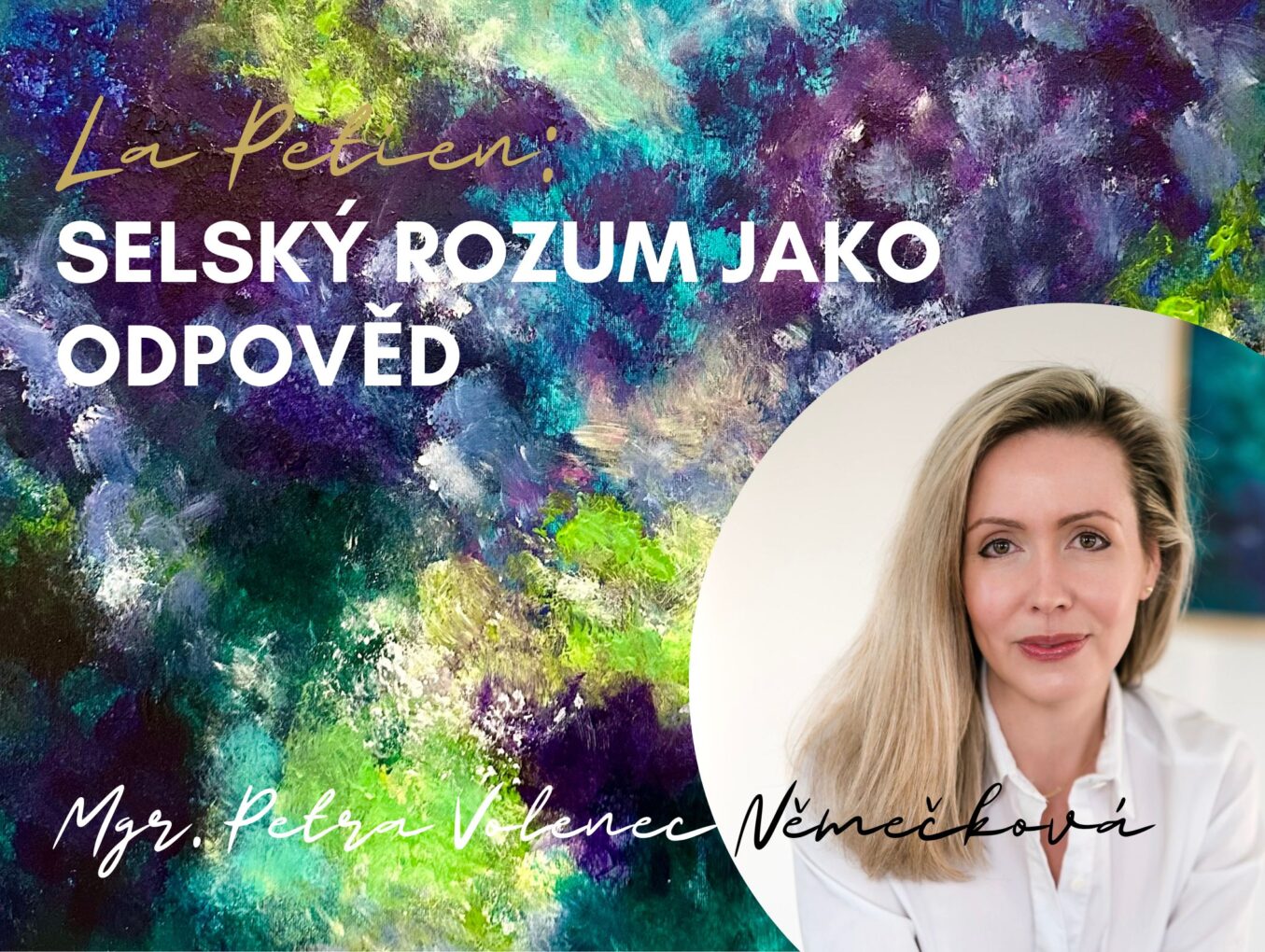 PORADNA: SELSKÝ ROZUM JAKO ODPOVĚĎ
