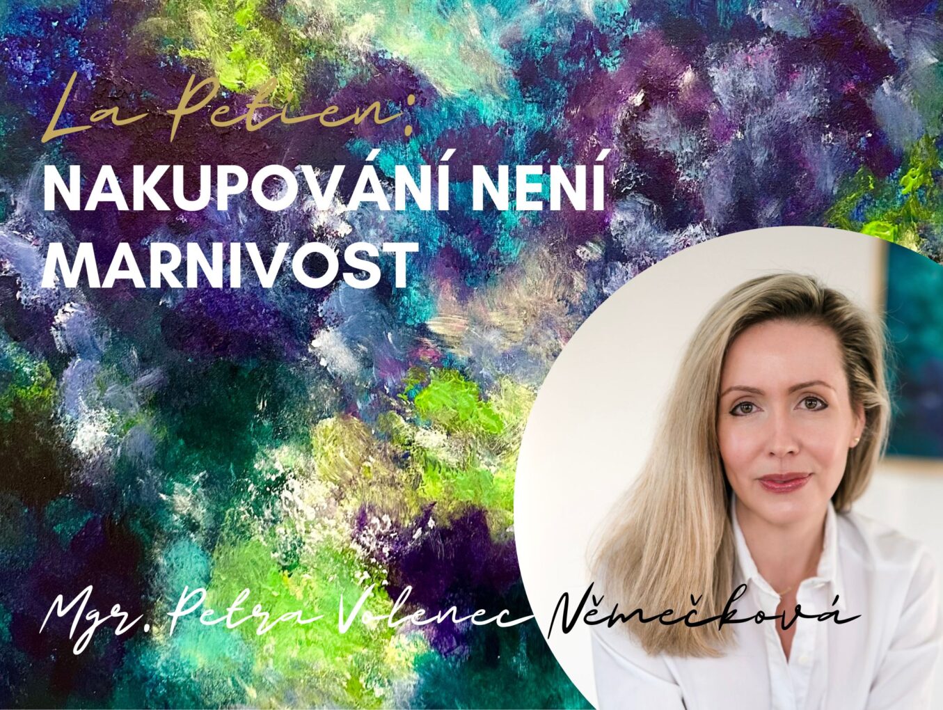Poradna: Nakupování není marnivost