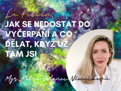 Jak se nedostat do vyčerpání a co dělat, když už tam jsi?